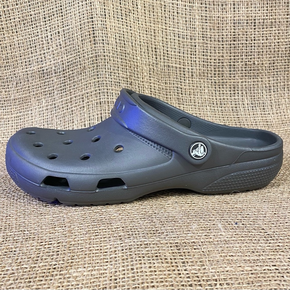 Crocs Clogs Classic  Shoes Slip On gray Size 11 - Picture 3 of 10